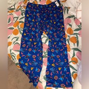 Disney Stitch Pajama Pants NWT